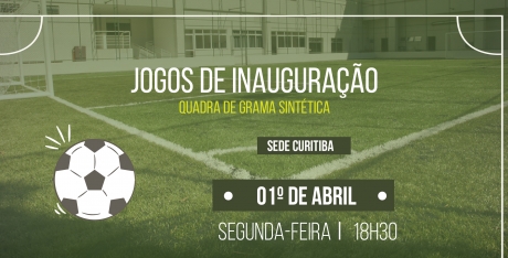 APMP realiza Jogos de Futebol para inauguração de quadra sintética